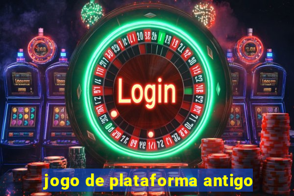 jogo de plataforma antigo